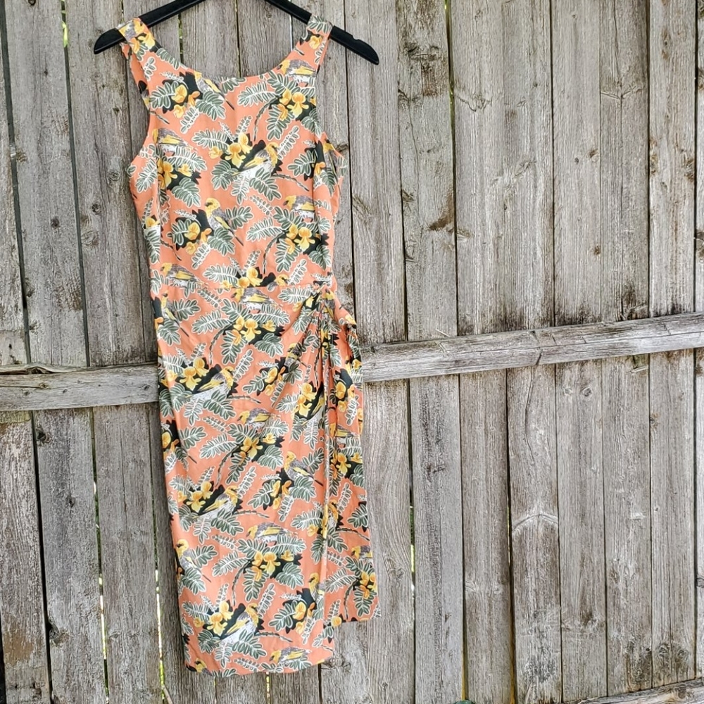 Patagonia 'Pataloha' midi dress floral bir…